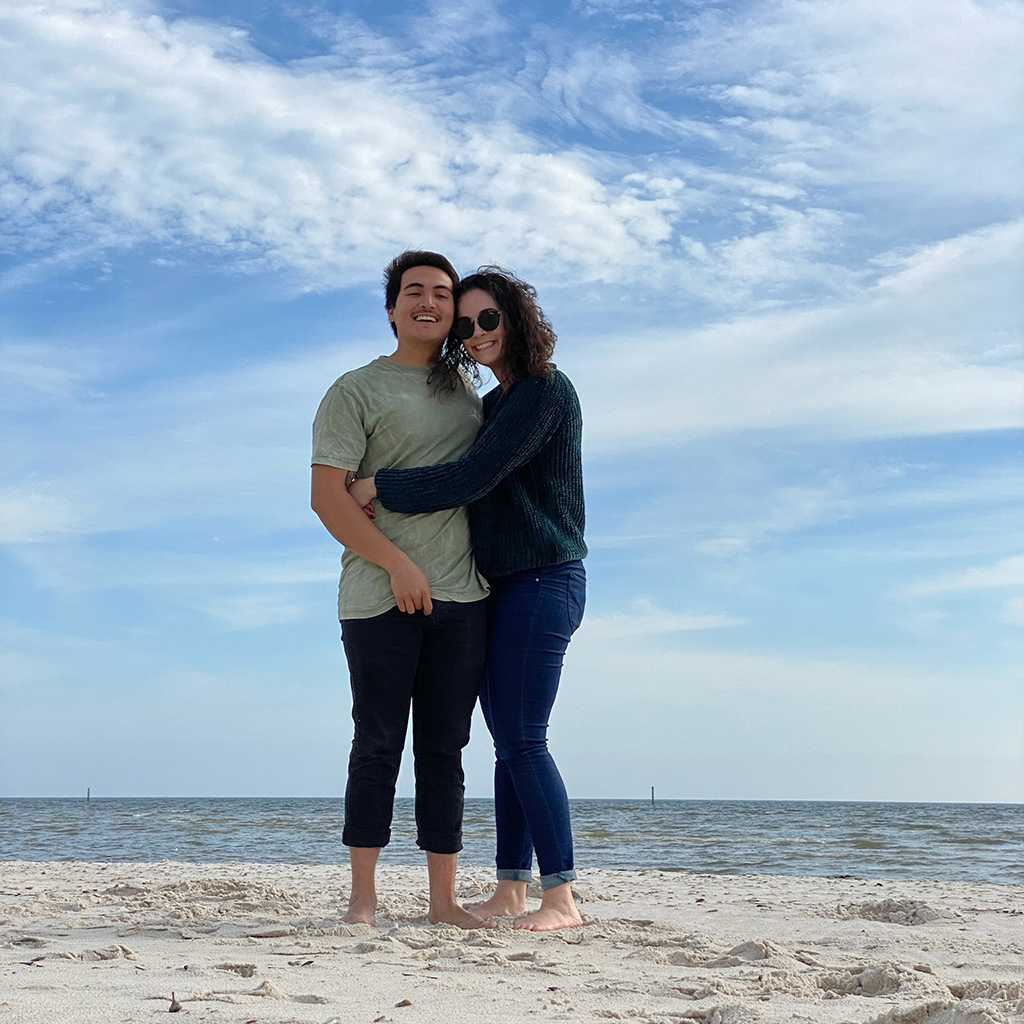 Clay and Alexa's first trip together. Trip to the South 2019.