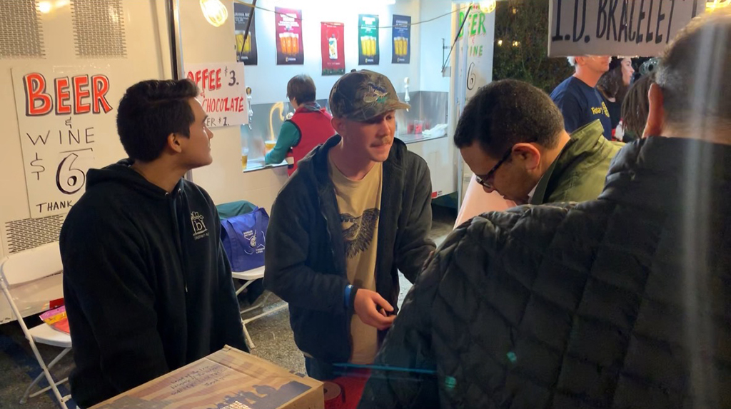 Clay and Alexa first meeting at Placentia Tamale festival 2018
